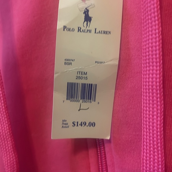Pink Sz S Ralph Lauren Hoodie NWT - Picture 3 of 6